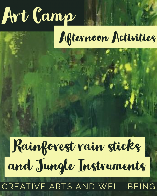 Jungle – How to Make Animal Rain Sticks and other Instruments