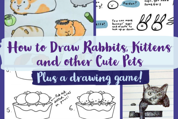 How to Draw Rabbits, Kittens and More Cute Pets