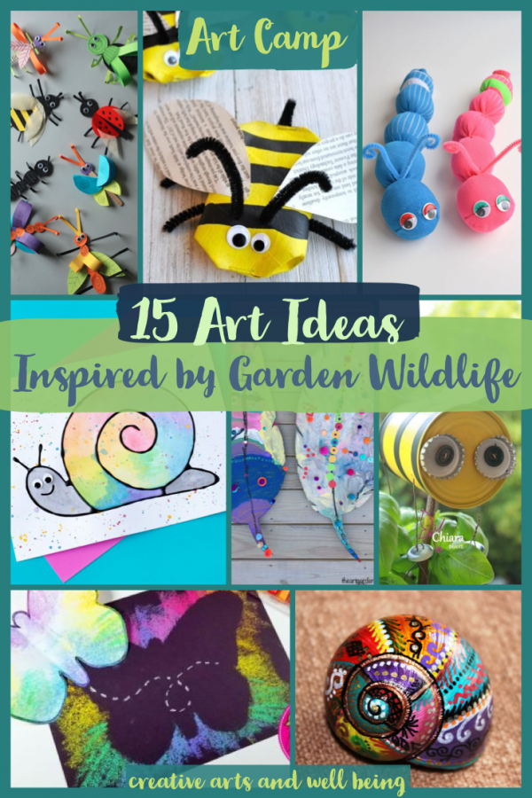 15 Ideas to Make Art Inspired by Garden Wildlife