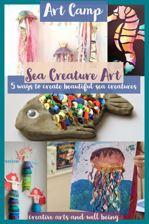 Amazing Oceans – How to Make Sea Creature Art