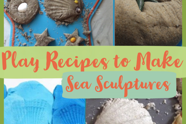 Amazing Oceans – Play Recipes to Make Sea Sculptures