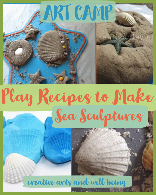 Amazing Oceans – Play Recipes to Make Sea Sculptures