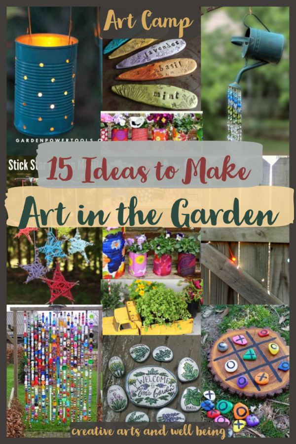 15 Amazing Ideas to Make Art in the Garden