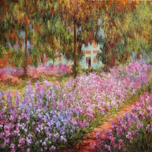 The Garden - Claude Monet