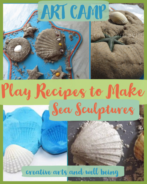 Play recipes to make sea sculptures