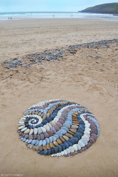 Beach Art from Sculpt the World