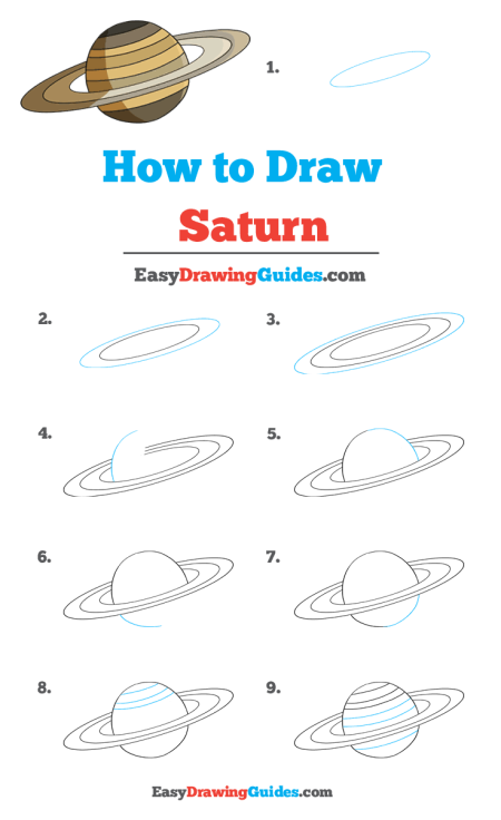 How to Draw Saturn