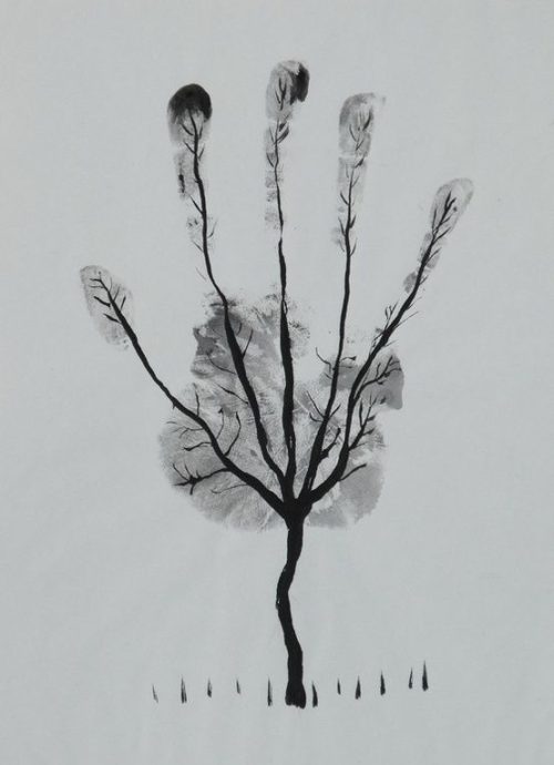 handprint tree