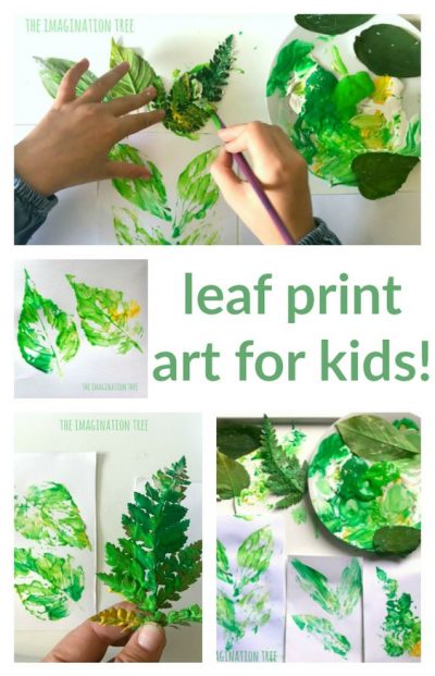 leaf printing