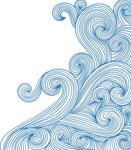 wave doodle